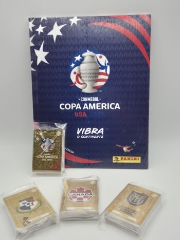 Coppa America USA 2024 Album Hard Cover Sigillato + set completo figurine