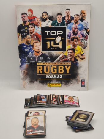 Album Figurine Panini Top 14 Rugby -La Collection Officielle 2022-23