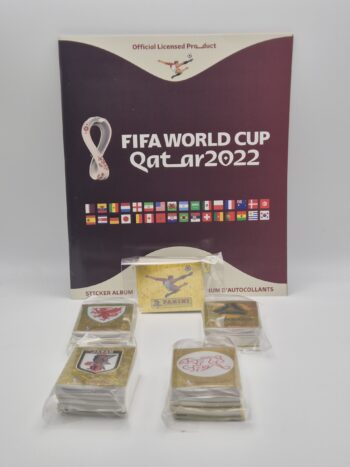 Set Completo Figurine Panini Qatar 2022 Edizione USA con Album Vuoto