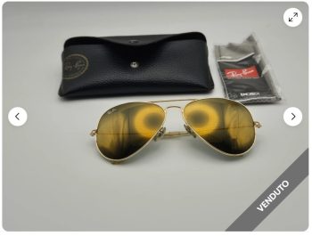 Ray Ban Aviator Gradient Opaco Oro
