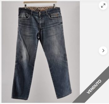 Jeans Uomo Burberry
