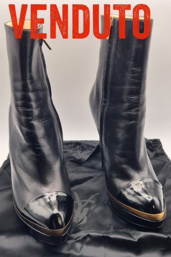 Stivali Donna Yves Saint Laurent Pelle Nera