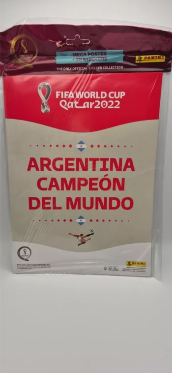 Panini Fifa World Cup Qatar 2022 Maxi poster +30 stikers Argentina