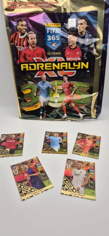 Panini Adrenalyn XL Fifa 365 2025 Momentum Full Set 5 Cards