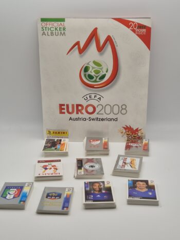 Album Figurine Panini Completo Euro 2008 Austria-Svizzera