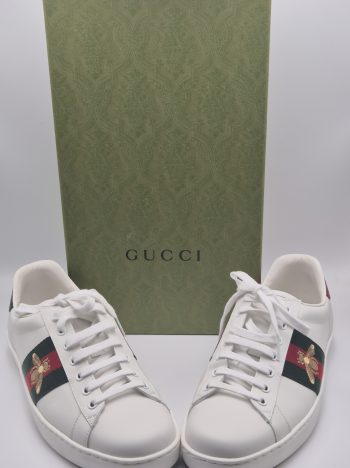 Gucci Sneakers Ace Ricamo Ape – Taglia Gucci 38,5 (Calza 42,5/43 EU)