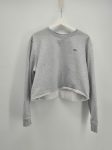 Lacoste Sport Felpa Donna Grigia Cropped XXL