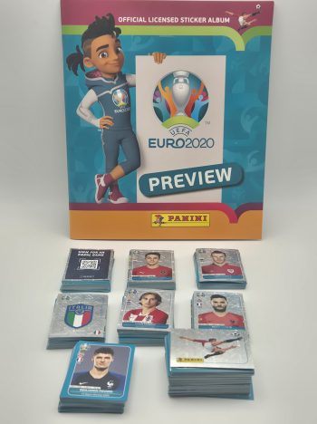 Album Panini Euro 2020 Preview Completo