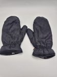 Gucci Guanti Vintage a Manopola Logo GG Nero Made in Italy