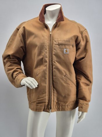 Carhartt Detroit Jacket EJ001 BRN Uomo XL Workwear Vintage Giacca Canvas Marrone