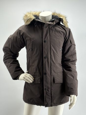 Carhartt Anchorage Parka Marrone con Cappuccio Pelliccia