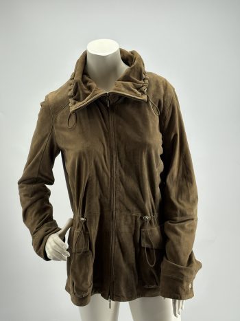 Weekend MaxMara – Giacca/parka donna in pelle scamosciata