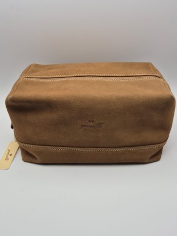 Granello Beauty Case Made in Italy – Vera Pelle Scamosciata