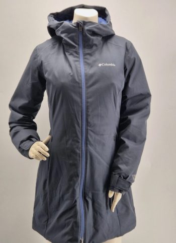 Columbia Giacca Donna Parka Lunga Impermeabile Taglia M
