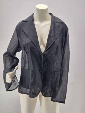 Per Te By Krizia Giacca Vintage Donna Trasparente Elegante
