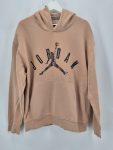 Nike Jordan felpa hoodie beige XL logo Jumpman