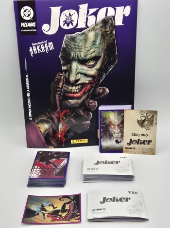 Panini Album Completo Stickers Joker Benvenuti Ad Arkham