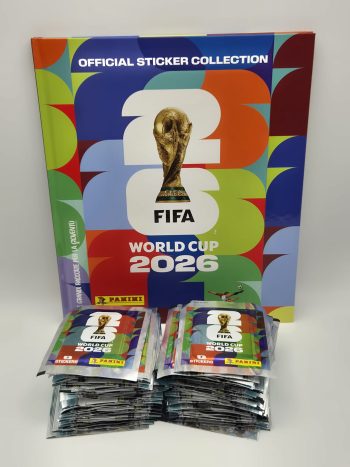 Panini Album Hard Cover Fifa World Cup 2026 + 50 Bustine