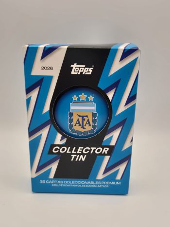 TOPPS 2026 ARGENTINA AFA Collector Tin Box Sigillato